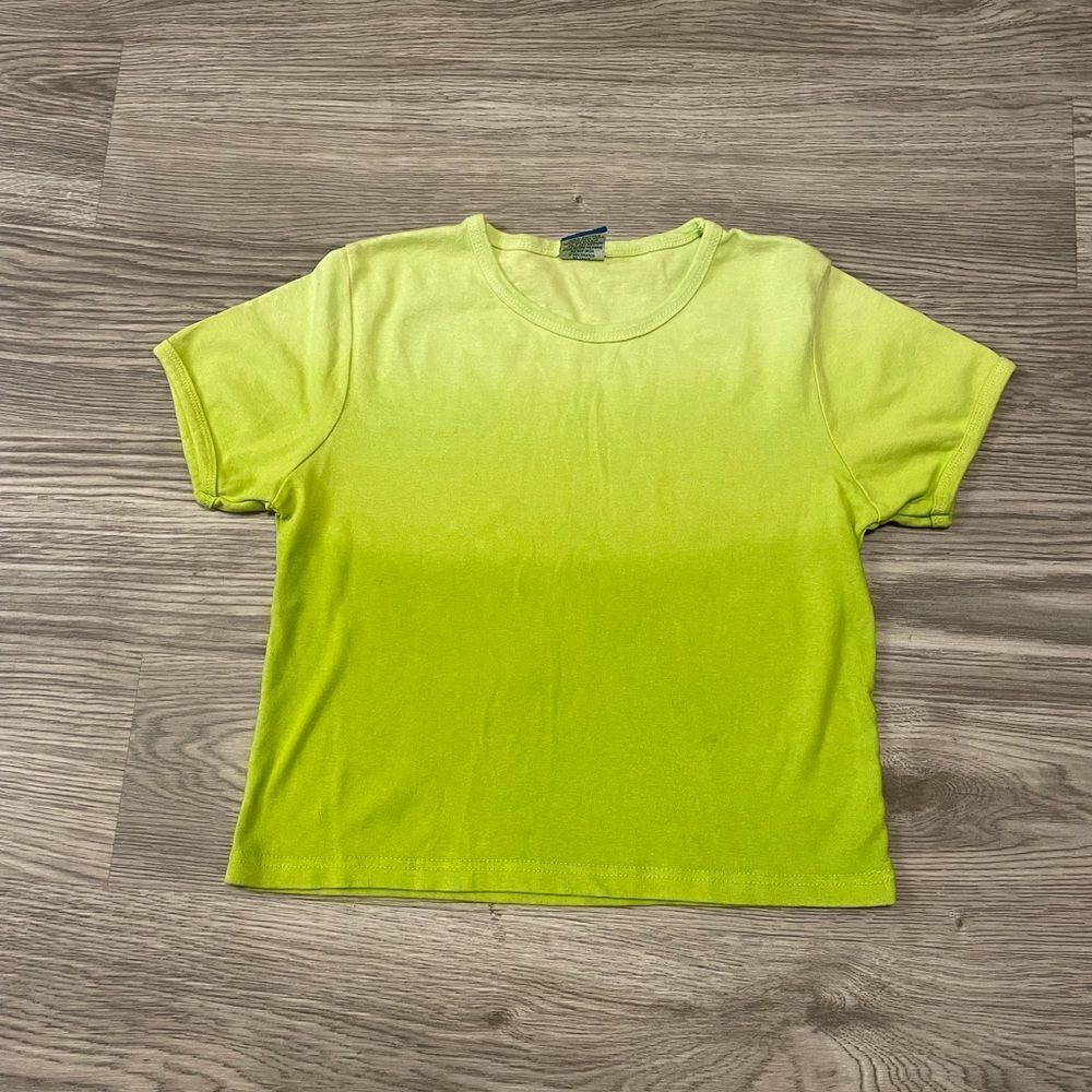 Y2K vintage Copa-banana ombré baby tee